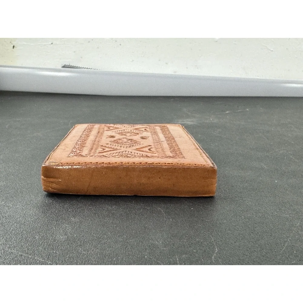 Vintage Handcrafted Brazilian Leather‎ Case Embossed